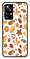 Autumn Leaf Metal Mobile Case for Xiaomi 12 Pro 5G   (Design No -19)