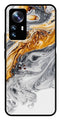 Marble Pattern Metal Mobile Case for Xiaomi 12 Pro 5G   (Design No -36)