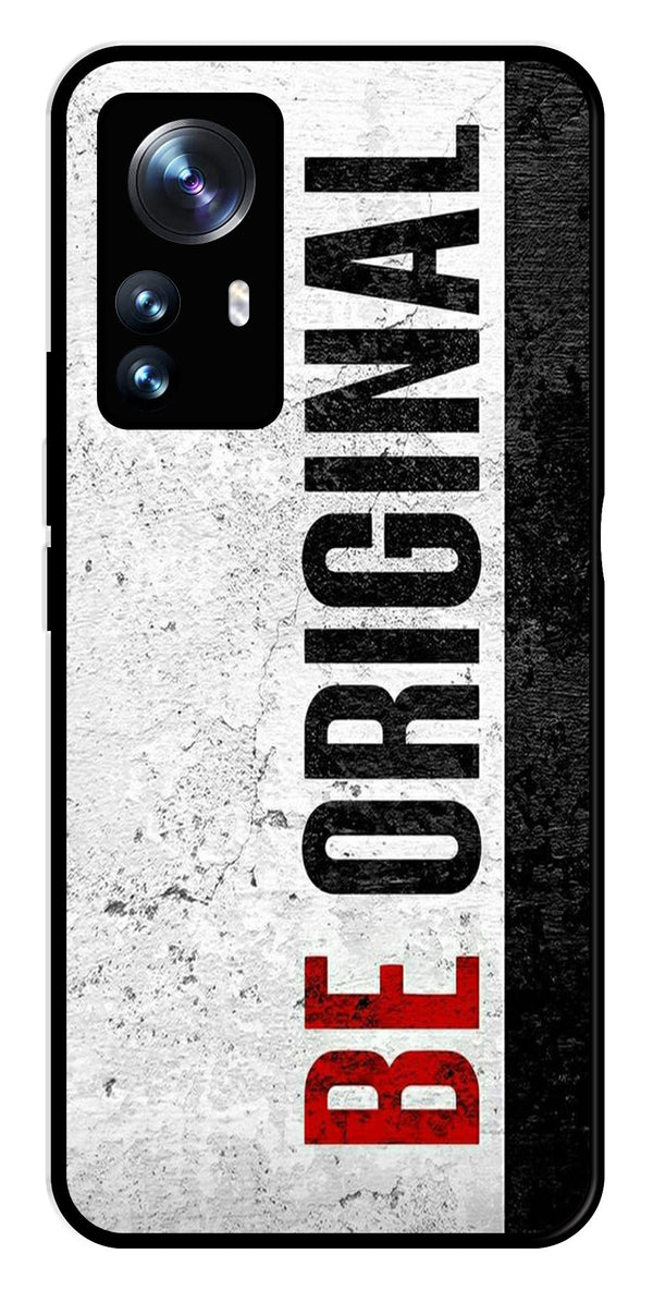 Be Original Metal Mobile Case for Xiaomi 12 Pro 5G   (Design No -38)