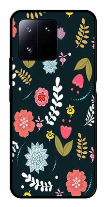 Floral Pattern2 Metal Mobile Case for Xiaomi 13 Pro 5G