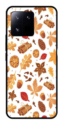 Autumn Leaf Metal Mobile Case for Xiaomi 13 Pro 5G