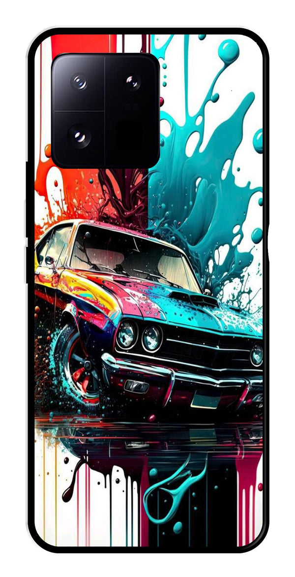 Vintage Car Metal Mobile Case for Xiaomi 13 Pro 5G   (Design No -29)
