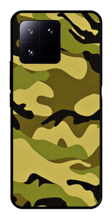 Army Pattern Metal Mobile Case for Xiaomi 13 Pro 5G