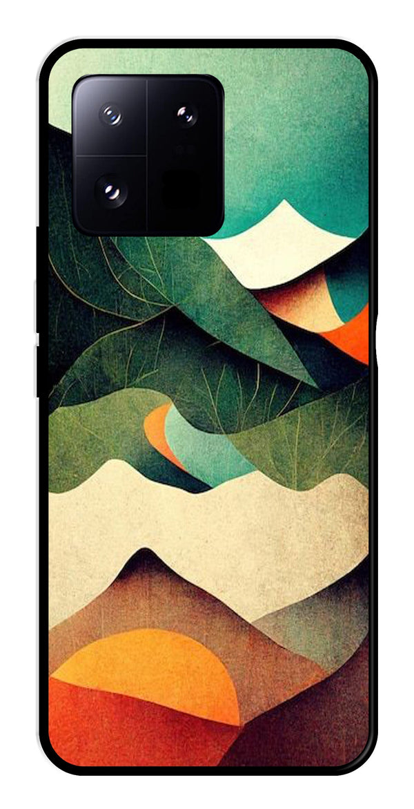 MultiColor Pattern Metal Mobile Case for Xiaomi 13 Pro 5G   (Design No -43)