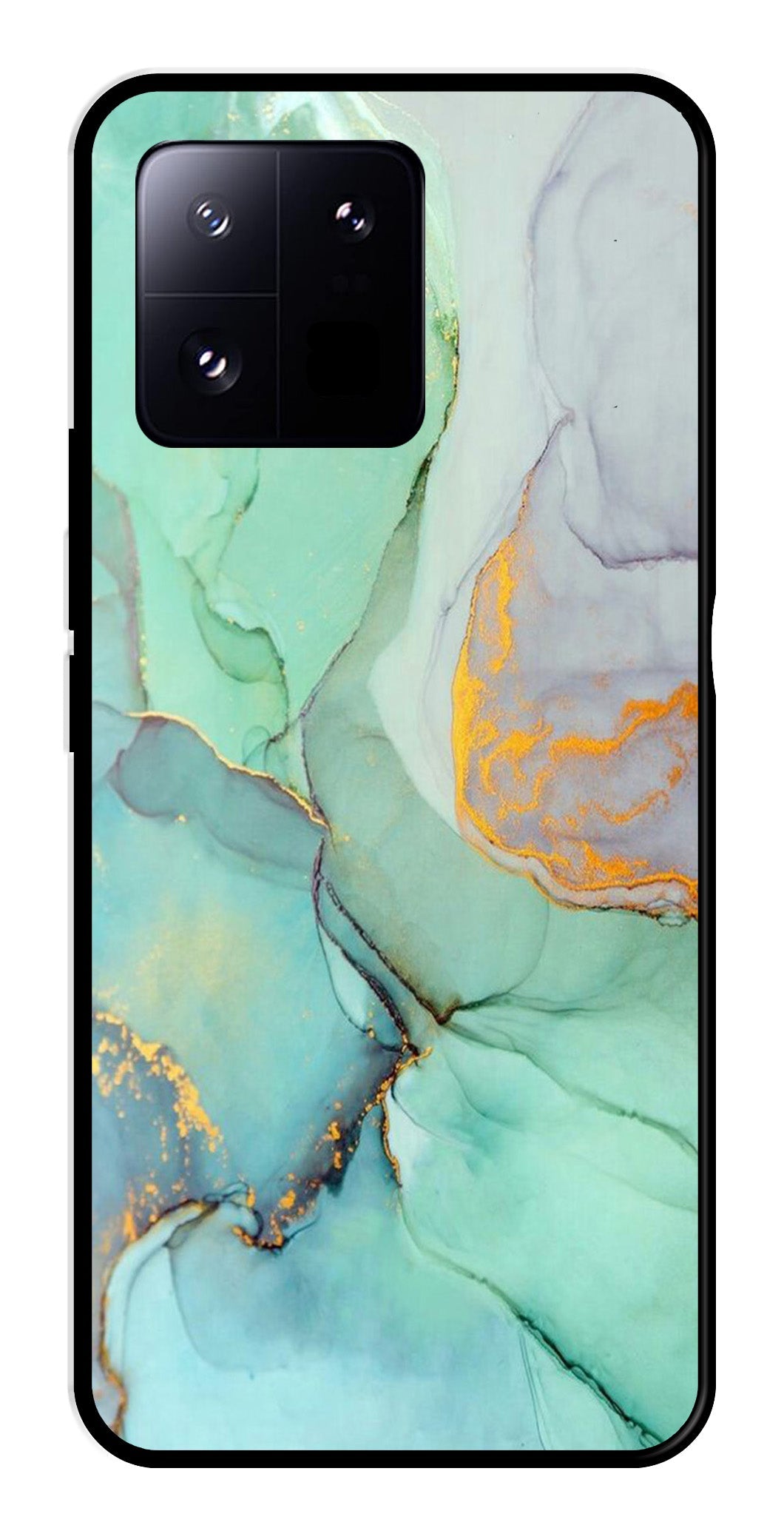 Marble Design Metal Mobile Case for Xiaomi 13 Pro 5G   (Design No -46)