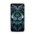 Lion Mobile Back Case for Mi 4  (Design - 314)