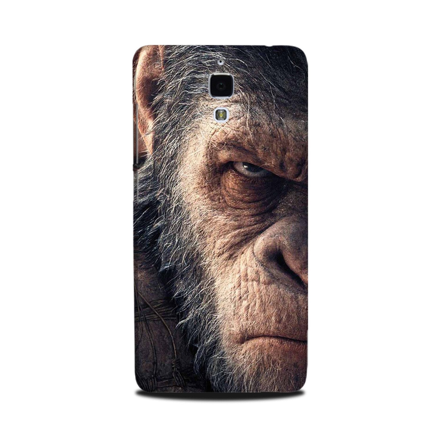 Angry Ape Mobile Back Case for Mi 4(Design - 316)