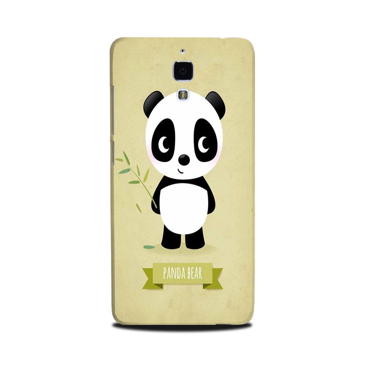 Panda Bear Mobile Back Case for Mi 4(Design - 317)