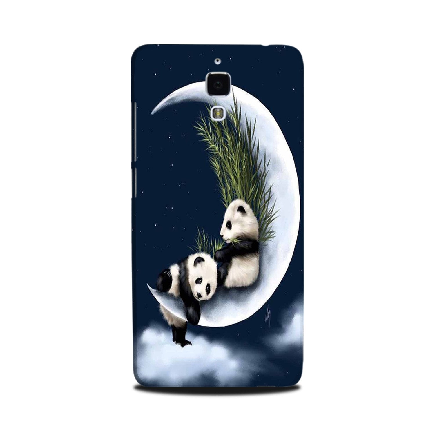 Panda Moon Mobile Back Case for Mi 4(Design - 318)