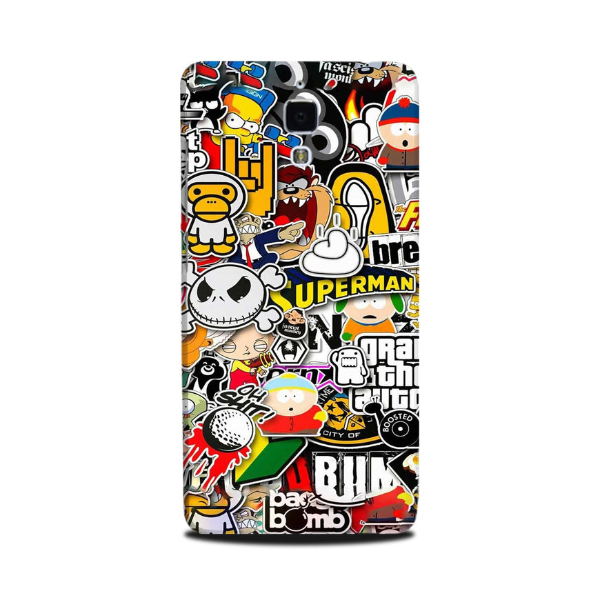 Designer Mobile Back Case for Mi 4  (Design - 320)