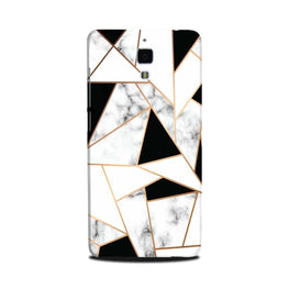 Marble Texture Mobile Back Case for Mi 4(Design - 322)
