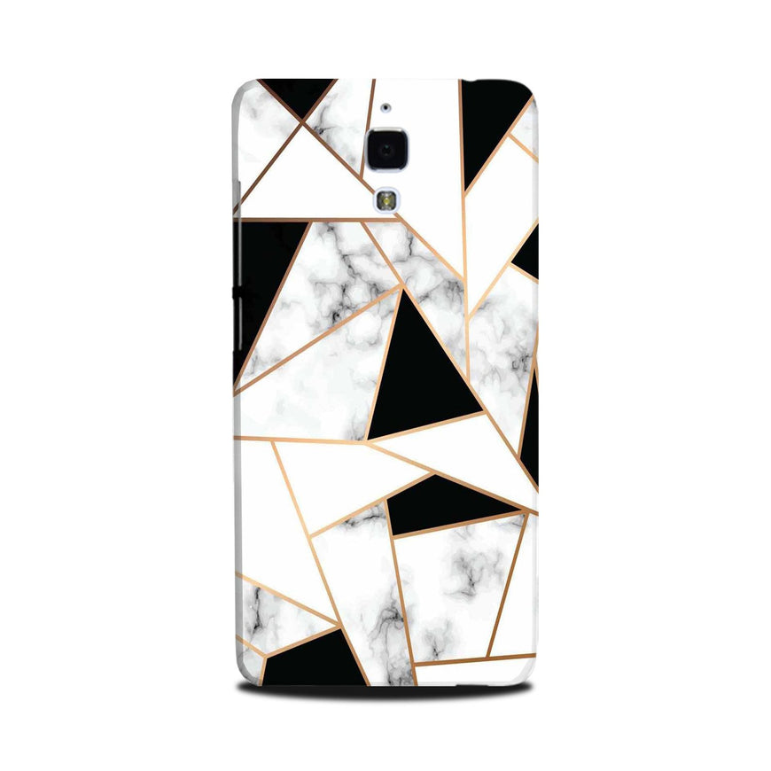 Marble Texture Mobile Back Case for Mi 4  (Design - 322)