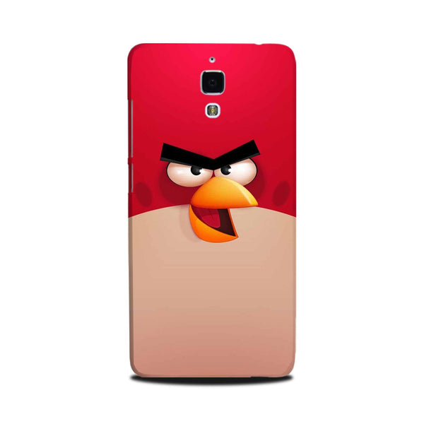 Angry Bird Red Mobile Back Case for Mi 4  (Design - 325)