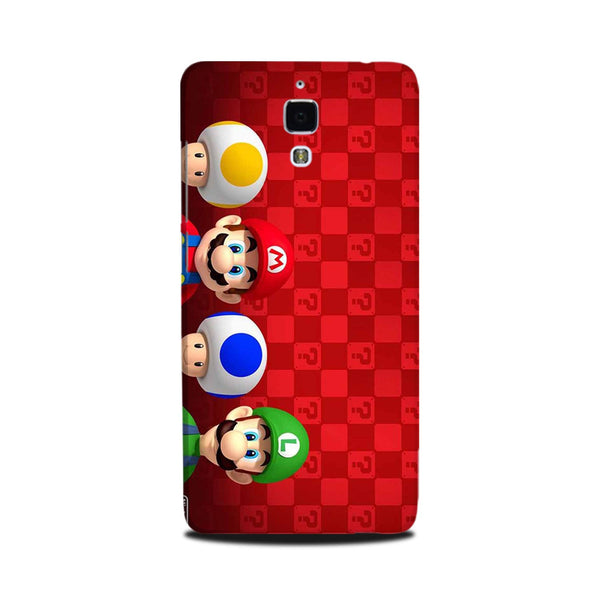 Mario Mobile Back Case for Mi 4  (Design - 337)