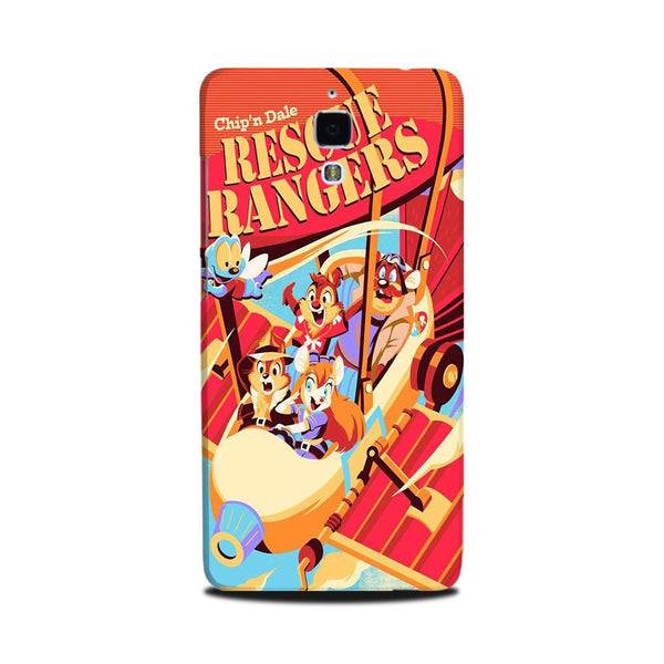 Rescue Rangers Mobile Back Case for Mi 4  (Design - 341)