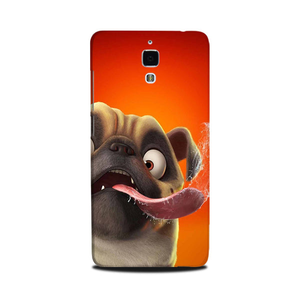 Dog Mobile Back Case for Mi 4  (Design - 343)