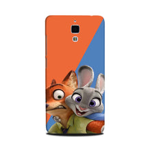 Cartoon Mobile Back Case for Mi 4  (Design - 346)