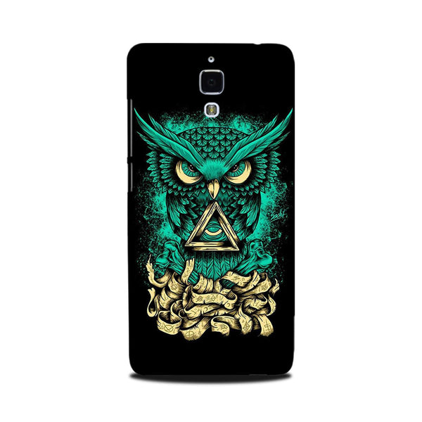 Owl Mobile Back Case for Mi 4  (Design - 358)