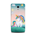 Unicorn Mobile Back Case for Mi 4  (Design - 366)