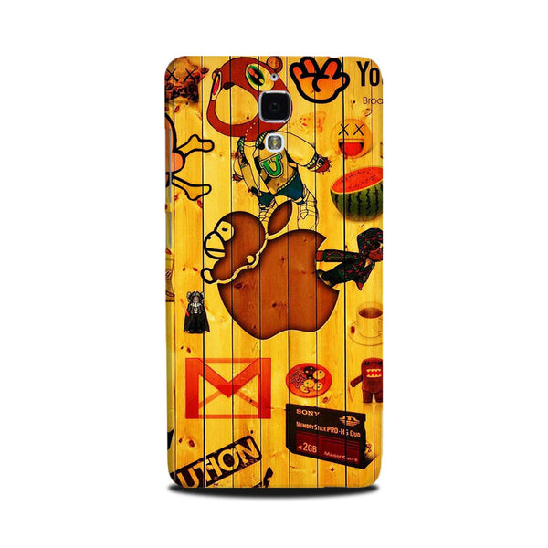 Wooden Texture Mobile Back Case for Mi 4  (Design - 367)