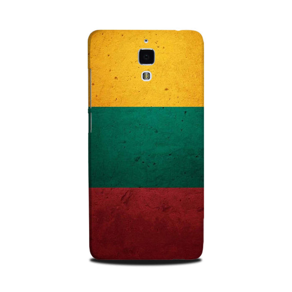 Color Pattern Mobile Back Case for Mi 4  (Design - 374)