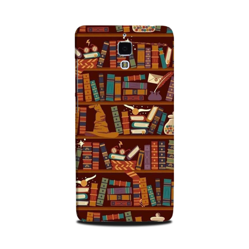 Book Shelf Mobile Back Case for Mi 4  (Design - 390)
