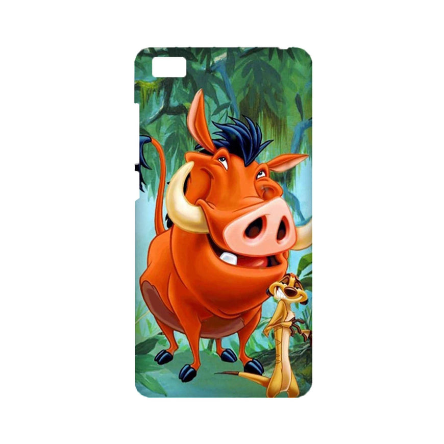 Timon and Pumbaa Mobile Back Case for Mi 5  (Design - 305)