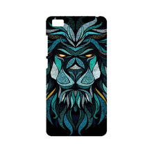 Lion Mobile Back Case for Mi 5  (Design - 314)