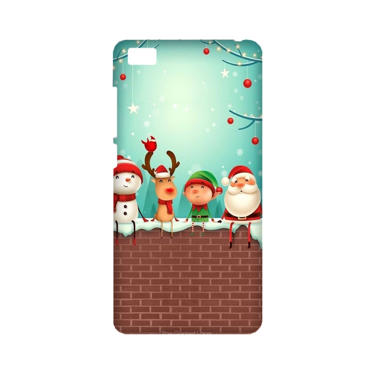 Santa Claus Mobile Back Case for Mi 5  (Design - 334)