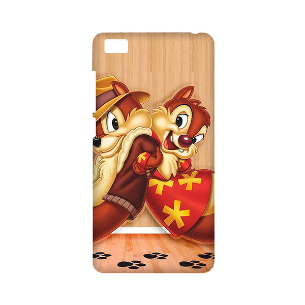 Chip n Dale Mobile Back Case for Mi 5  (Design - 335)