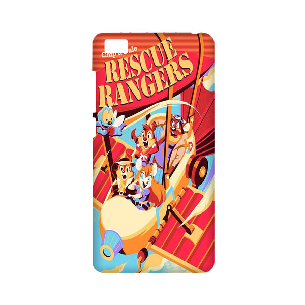 Rescue Rangers Mobile Back Case for Mi 5  (Design - 341)