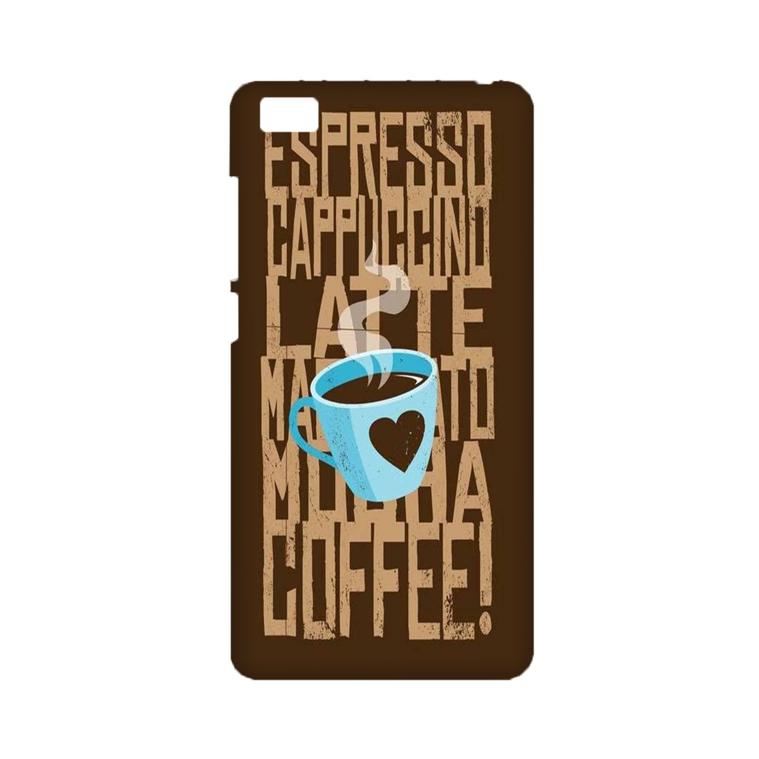 Love Coffee Mobile Back Case for Mi 5  (Design - 351)