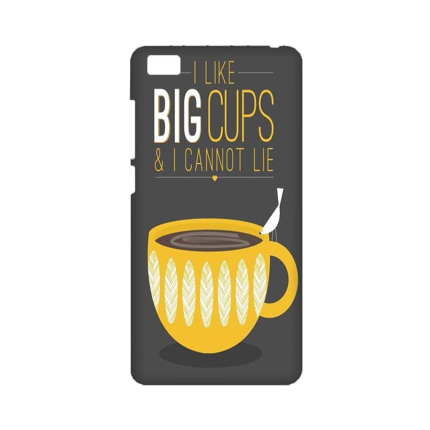 Big Cups Coffee Mobile Back Case for Mi 5  (Design - 352)