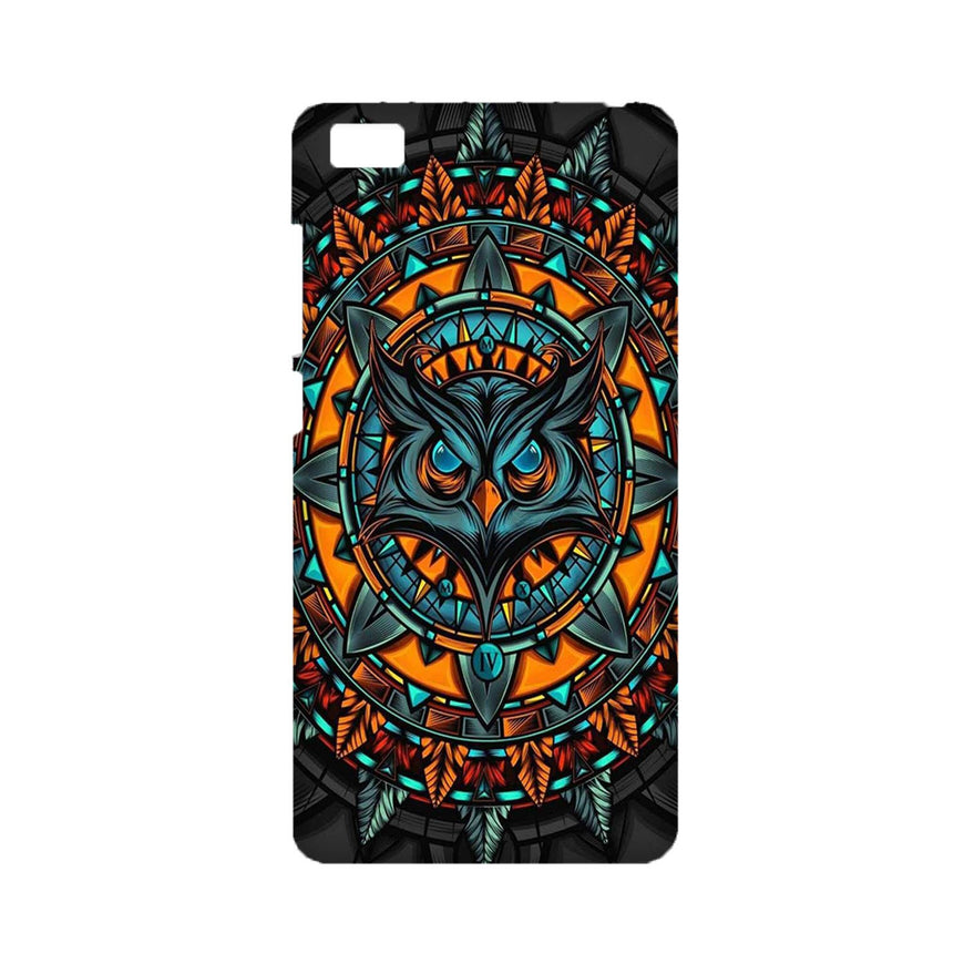 Owl Mobile Back Case for Mi 5  (Design - 360)
