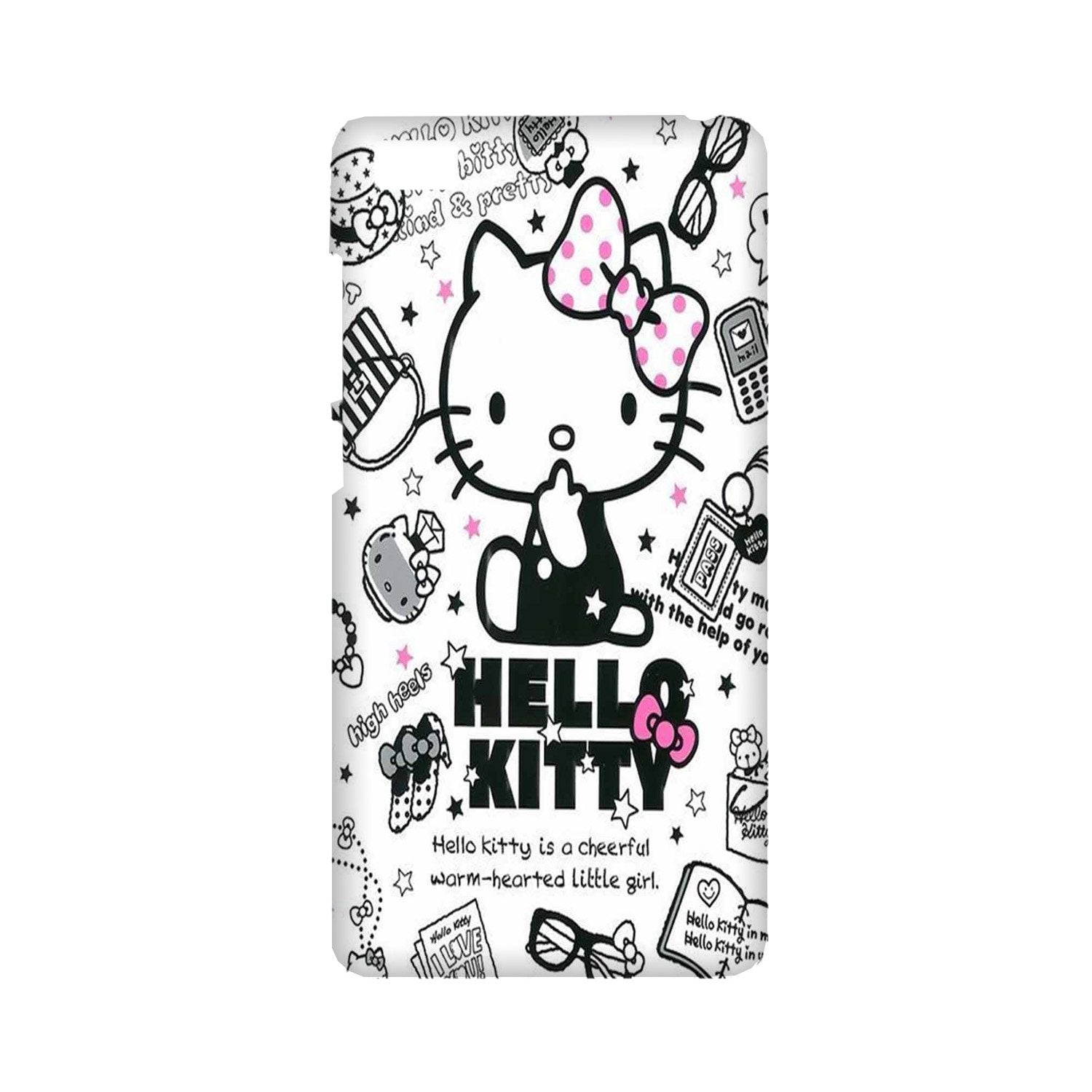Hello Kitty Mobile Back Case for Mi 5  (Design - 361)