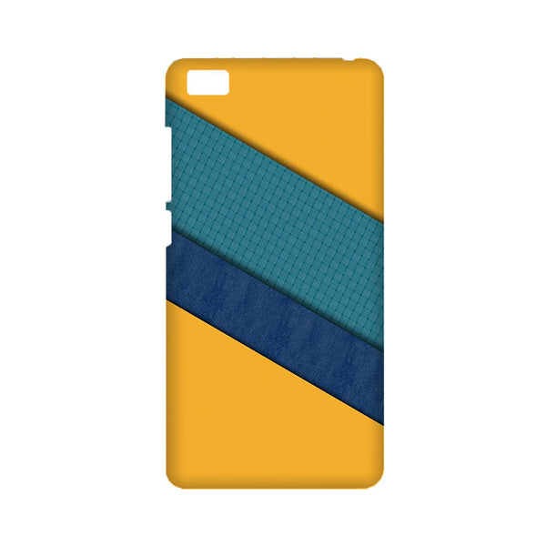 Diagonal Pattern Mobile Back Case for Mi 5  (Design - 370)