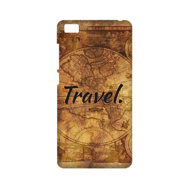 Travel Mobile Back Case for Mi 5  (Design - 375)