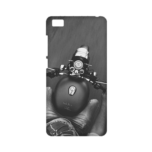 Royal Enfield Mobile Back Case for Mi 5  (Design - 382)