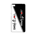 Love Mom Dad Mobile Back Case for Mi 5  (Design - 385)