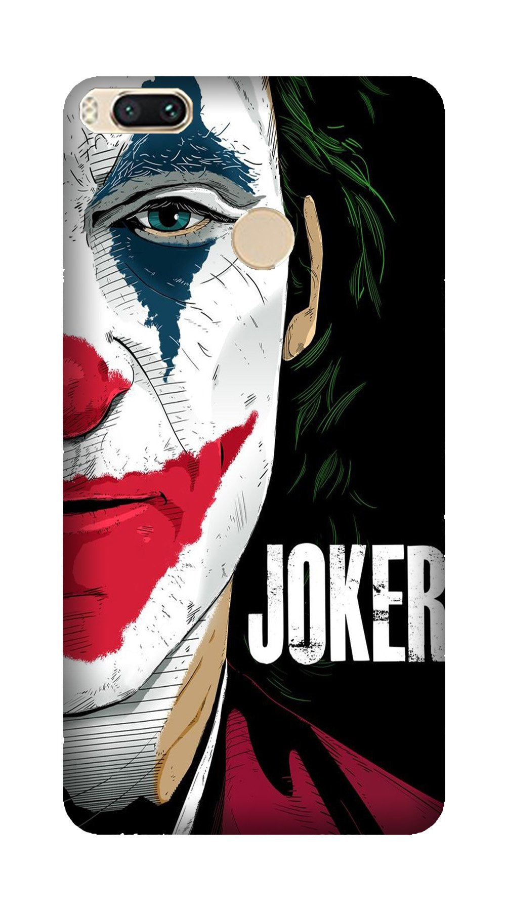 Joker Mobile Back Case for Mi A1  (Design - 301)