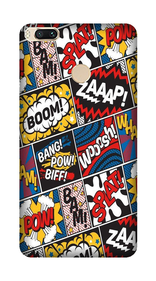 Boom Mobile Back Case for Mi A1  (Design - 302)