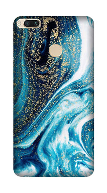 Marble Texture Mobile Back Case for Mi A1  (Design - 308)