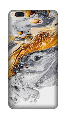 Marble Texture Mobile Back Case for Mi A1  (Design - 310)
