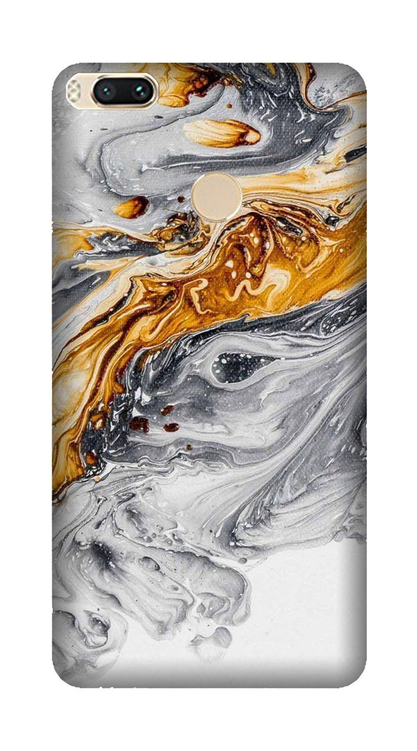 Marble Texture Mobile Back Case for Mi A1  (Design - 310)