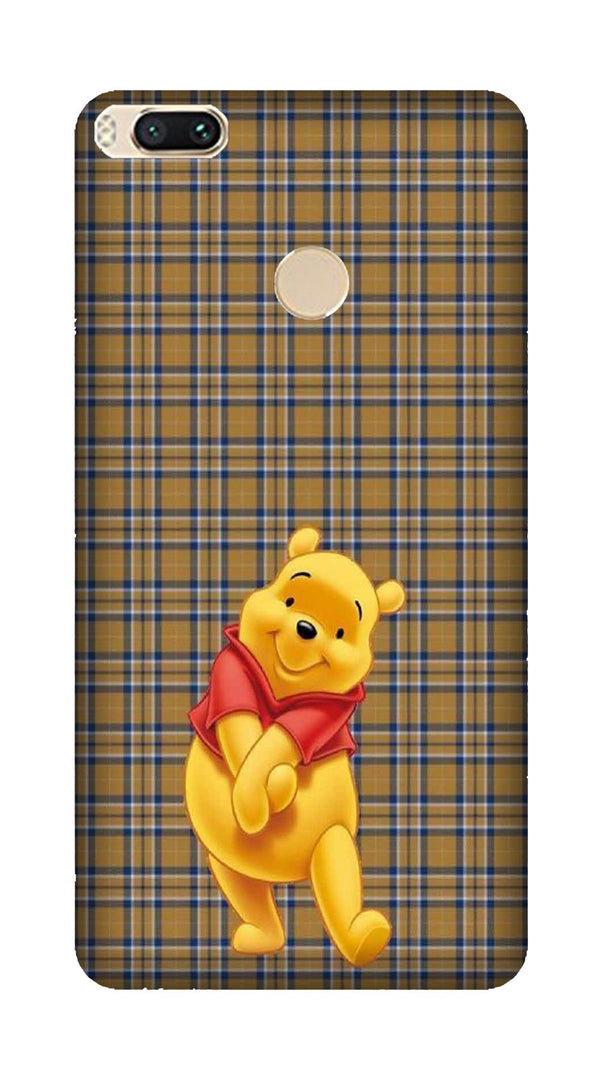 Pooh Mobile Back Case for Mi A1  (Design - 321)