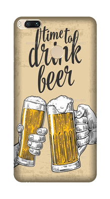 Drink Beer Mobile Back Case for Mi A1  (Design - 328)