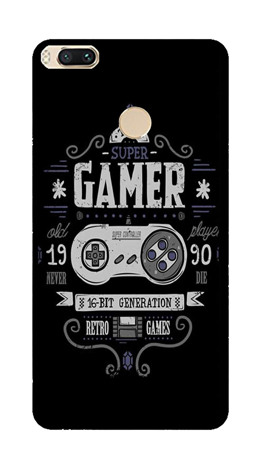 Gamer Mobile Back Case for Mi A1  (Design - 330)