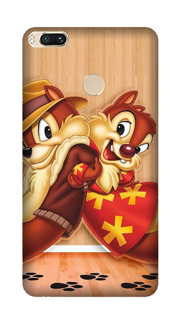 Chip n Dale Mobile Back Case for Mi A1  (Design - 335)
