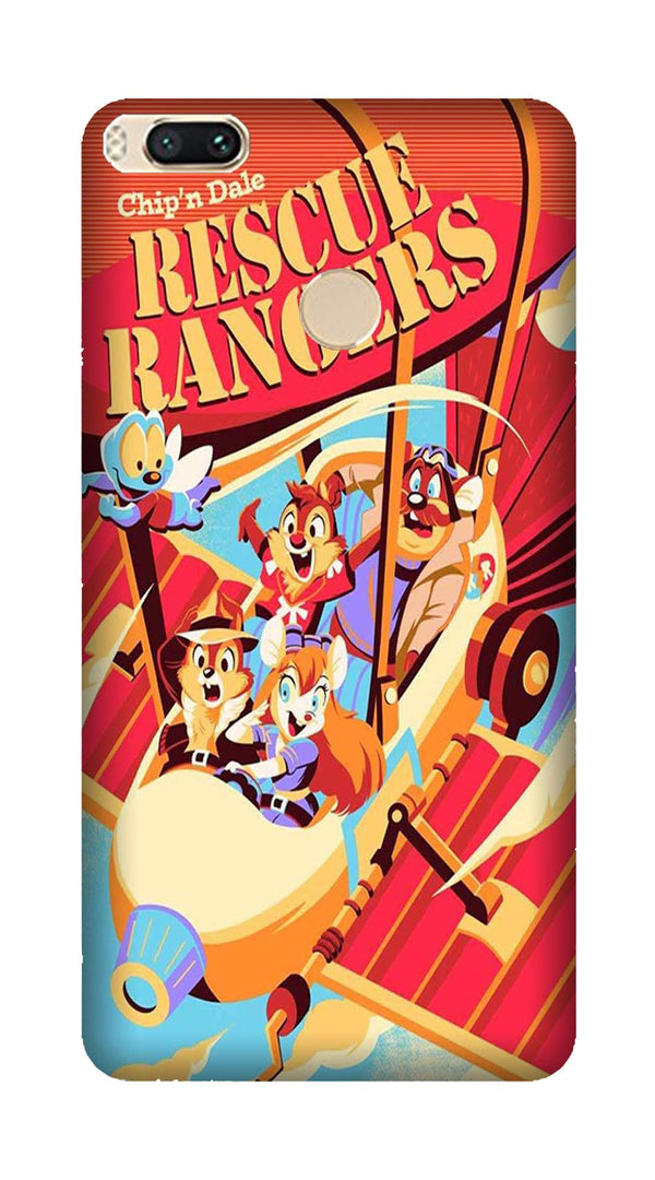 Rescue Rangers Mobile Back Case for Mi A1  (Design - 341)