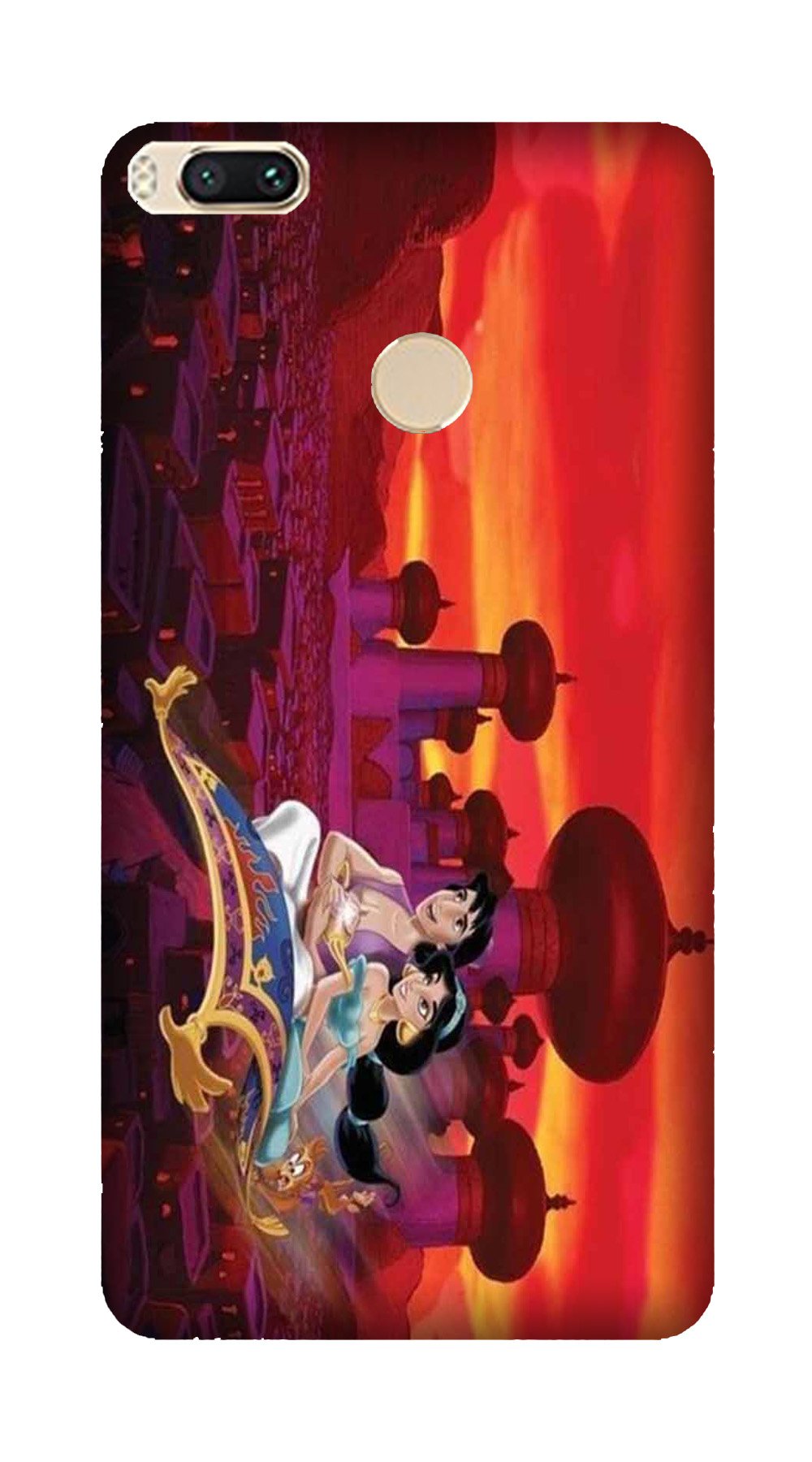 Aladdin Mobile Back Case for Mi A1  (Design - 345)